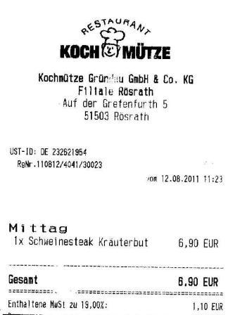 mgeb Hffner Kochmtze Restaurant